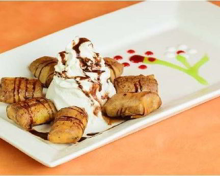 Мороженое фламбе