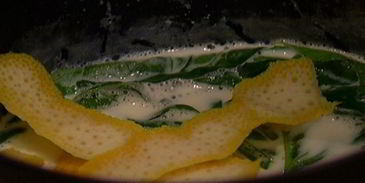 мороженое с базиликом и лимоном