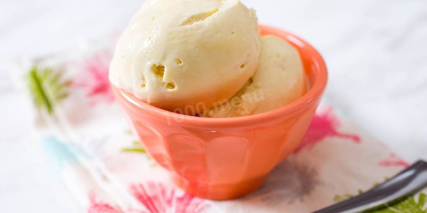 Рецепт мороженого в мороженице со сливками