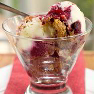 Рецепт Мороженого Вишневый чизкейк