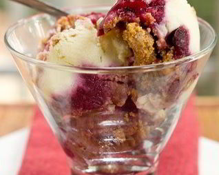 Мороженое Вишневый чизкейк