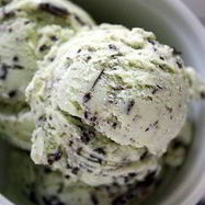 Рецепт Мятного мороженого с шоколадной крошкой