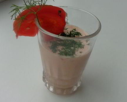 Помидорное мороженое