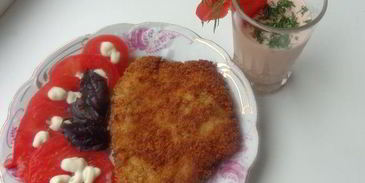 помидорное мороженое