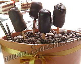 Шоколадное мороженое Айс крим бель шоколата