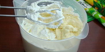 торт-мороженое арбуз