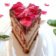 Рецепт Торта-мороженого Малиново-розовая симфония