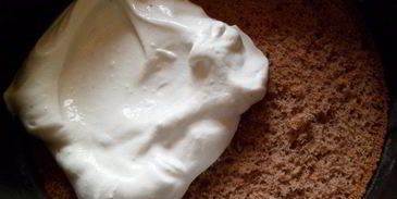 торт-мороженое малиново-розовая симфония