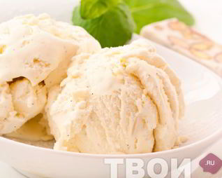 Ванильное домашнее мороженое