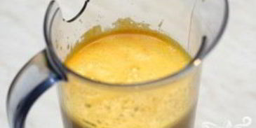 апельсиновое желе с шоколадным муссом