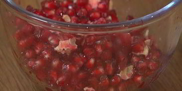 йогуртовый мусс с гранитой