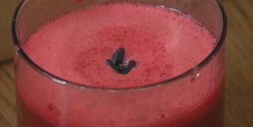 йогуртовый мусс с гранитой