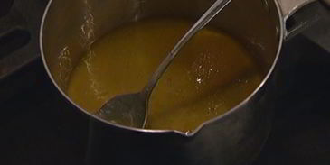 йогуртовый мусс с гранитой