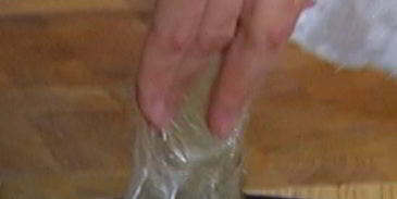 йогуртовый мусс с красной смородиной