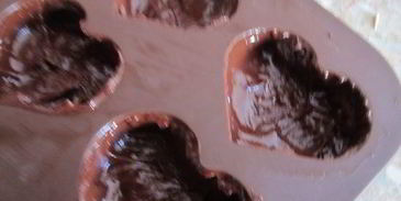 конфеты с грушово-мятным муссом