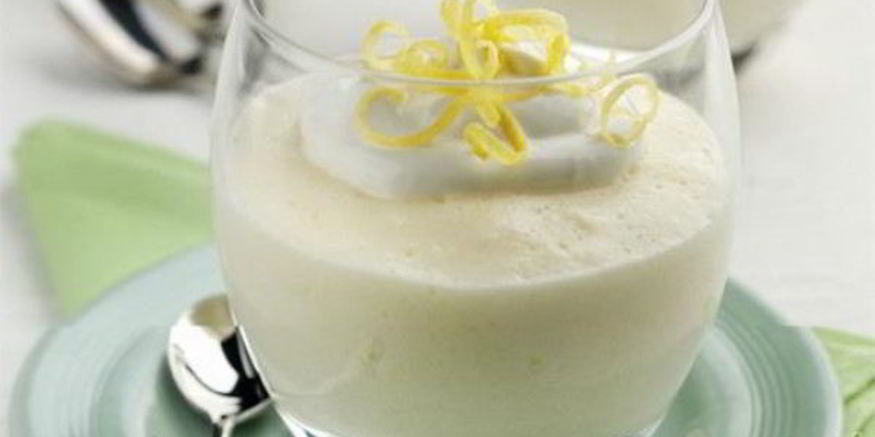 Рецепт лимонного мусса