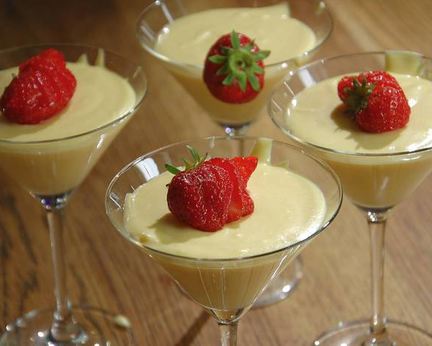 Манговый мусс со сгущенкой