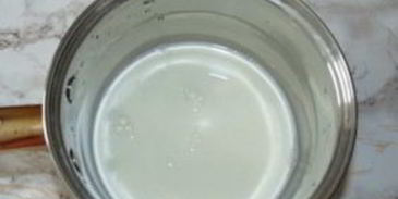 молочный мусс