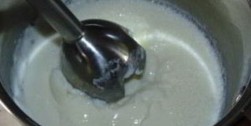 молочный мусс