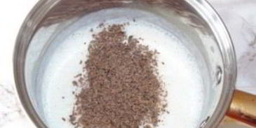 молочный мусс