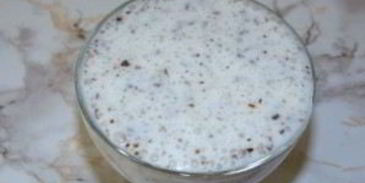 молочный мусс