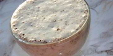 молочный мусс