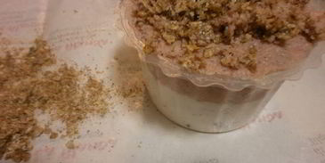 мусс два вкуса из творога и ветчины с инжиром