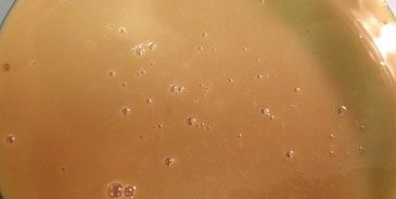 мусс из белого шоколада с персиками