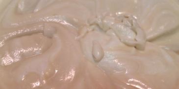 мусс из белого шоколада с персиками