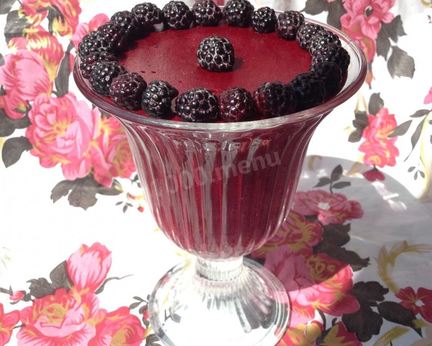 Мусс из ежевики