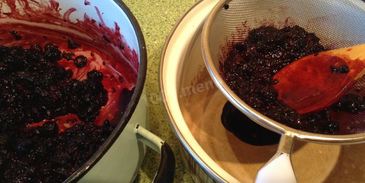 мусс из ежевики