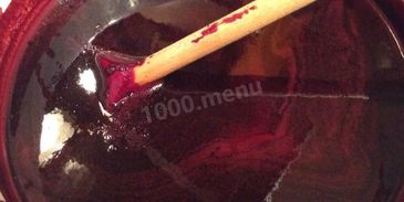 мусс из ежевики