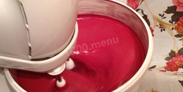 мусс из ежевики