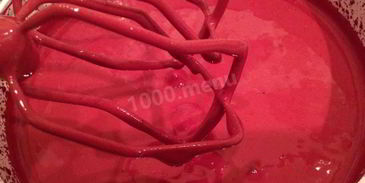 мусс из ежевики