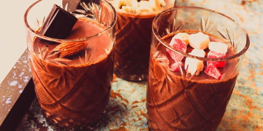 Рецепт мусса из горького шоколада