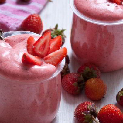 Мусс из клубники