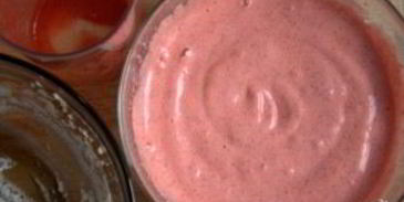 мусс из клубники