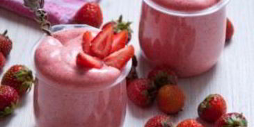 мусс из клубники