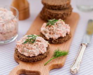 Мусс из лосося