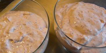 нежный мусс-крем с инжиром и грецкими орехами