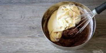 праздничный шоколадный мусс