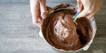 праздничный шоколадный мусс