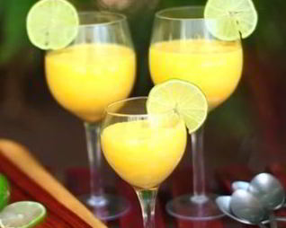 Простой мусс из манго