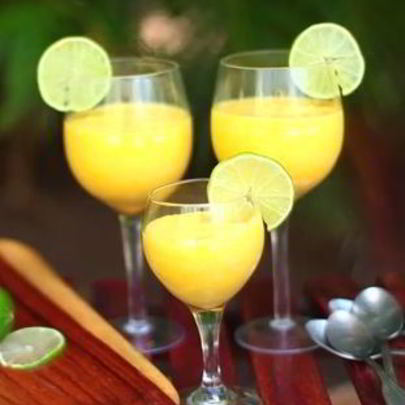 Простой мусс из манго