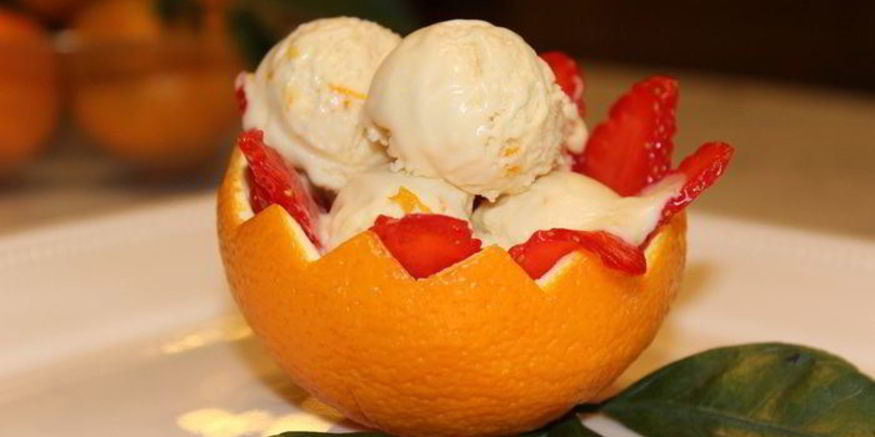 Рецепт шоколадна-апельсинового мороженого-мусса с медом