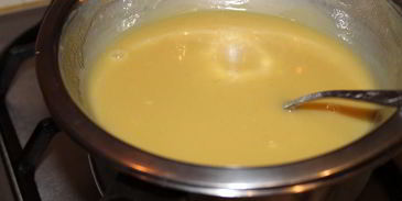 шоколадно-апельсиновое мороженое-мусс с медом