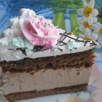 Шоколадный мусс для торта