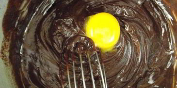 шоколадный мусс с клубникой