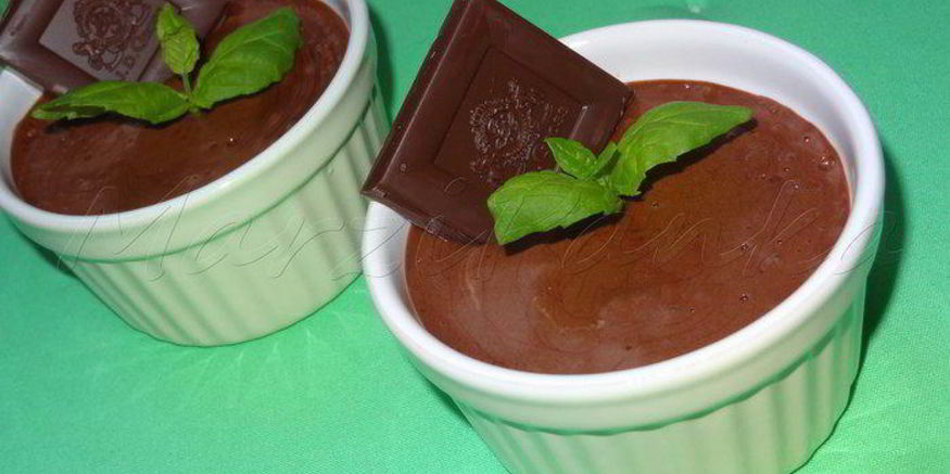 Рецепт шоколадного велюрового мусса