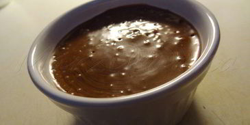 шоколадный велюровый мусс